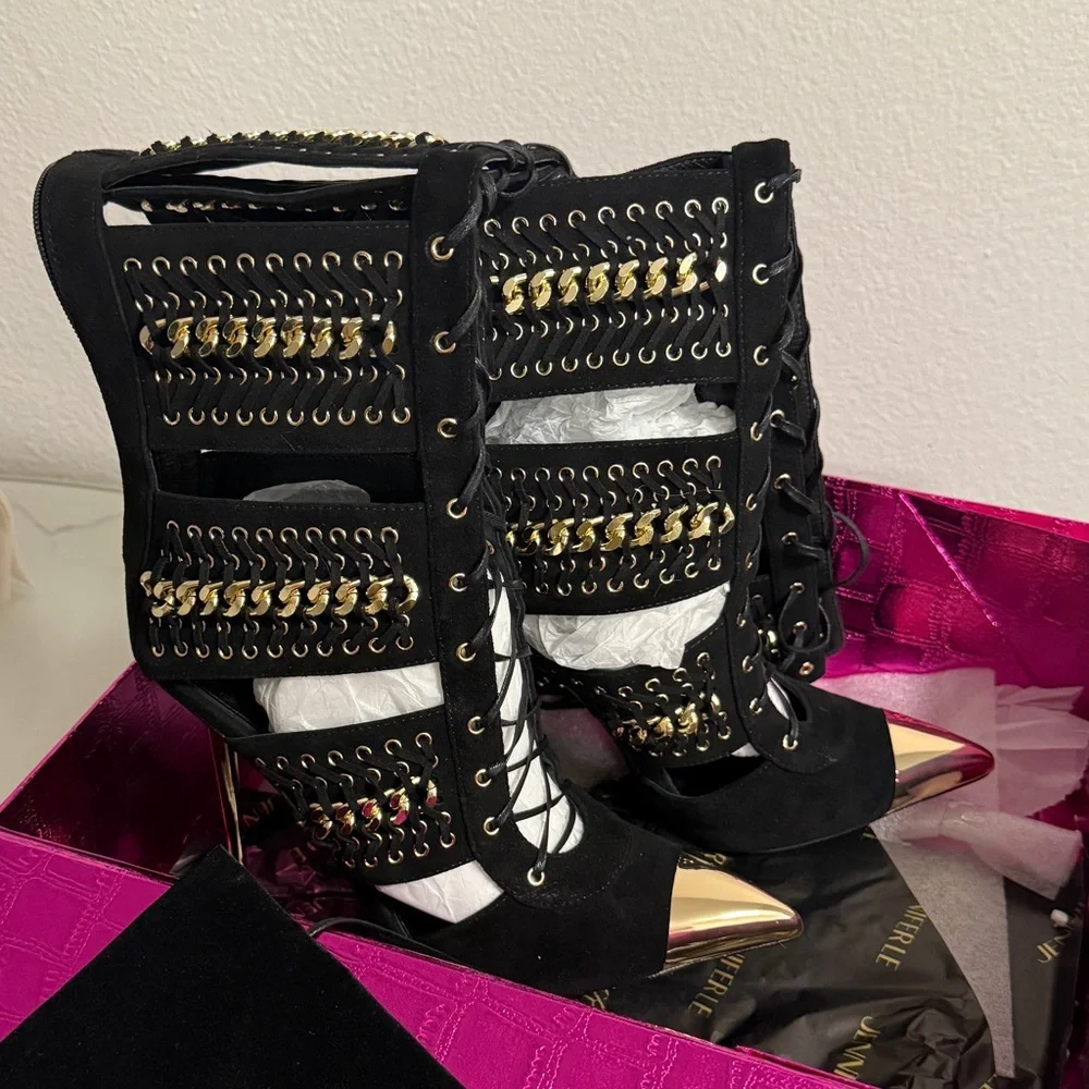 JENNIFER LE GLADIATOR Boots - Picture 4 of 7